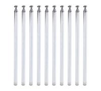 Uikdjgu 10pz 96cm Lunghezza 7 Sezione Telescopica 'Acciaio Inossidabile AM FM Radio Antenna TV