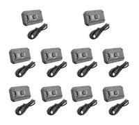 Uikdjgu 10X Plug And Play Gamepad per Mobile Controller Gaming Tastiera Mouse Convertitore Bluetooth 5.0 per Adattatore Android