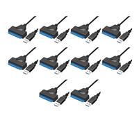 Uikdjgu 10X USB Adattatore 3 un USB 3.0 Adattatore USB Supporto Disco Rigido SSD HDD da 2,5 Pollici