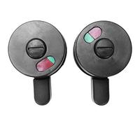 Uikdjgu 2 Pezzi Serratura Della Porta Della Toilette Pubblica Rotante Rosso Verde Indicatore Blocco Manopola