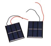 Uikdjgu 2 PZ 1.5V 400Ma 80X60Mm Micro-Mini Power Solar Celle per Solari - Progetti DIY - Giocattoli - Caricabatterie