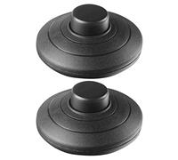 Uikdjgu 2 Pz Nero in Lampada A Pedale Interruttore A Pressione di Alimentazione Pedale Foot Switch Luce
