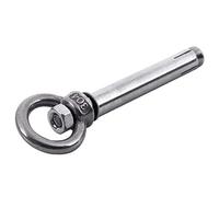 Uikdjgu 2 Pz. per Occhio di Ancoraggio per Scudo Stile Acciaio Inossidabile M6 X 82mm,