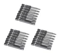 Uikdjgu 21PZ Set di Punte per Trapano Cacciavite un Punte Cacciavite Magnetico un 1/4 di Pollice Utensili un Gambo Esagonale con Foro un un Cinque Punte Foro