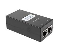 Uikdjgu 24V 0.5A Desktop Poe Power Injector Ethernet Adapter Sorveglianza CCTV per L'Alimentazione della Telecamera IP