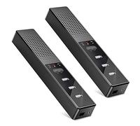 Uikdjgu 2X Altoparlanti per Computer 3 nel 1 con Microfono E Hub Altoparlante per Conferenza USB, Microfono per PC per Videoconferenza
