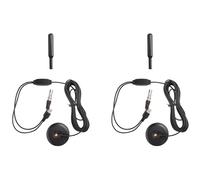 Uikdjgu 2X Antenna Televisiva Digitale HD per Interni 120 Miglia di Ricezione Un Lungo Raggio con Amplificatore di Segnale per 4K 1080P VHF UHF