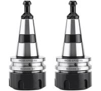 Uikdjgu 2X Balance Chuck ISO30 ER32 50L Balance Collet Tornio Chuck G2.5 30000 RPM Portautensili CNC Nel Acciaio Inossidabile
