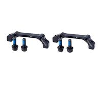 Uikdjgu 2X Disco Adattatore di Montaggio Pinza Freno Anteriore/Post Anteriore 180Mm Posteriore 160Mm per