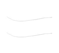 Uikdjgu 2X Filo di Platino Filo di Platino Nel Metallo Puro 0,3 mm 99,99% Puro, Utilizzato per Esperimenti di Ricerca Scientifica