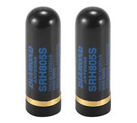 Uikdjgu 2X SRH805S Dual Band UHF + Antenna VHF SMA per UV3R UV100 LINTON LT6100 LT6188 / VX-6R radio