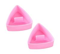 Uikdjgu 2X Stampo Onigiri, Kit per Stampi per Grande, Stampo per Antiaderente per Pranzo per Bambini, Cucina, Macchina per Palline di Portatile A