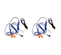 Uikdjgu 2X Tappi per Le Orecchie Auricolari Bluetooth per, Soppressione del Rumore, Protezione 'Udito, Cantieri Edili, Luoghi Rumorosi Blu