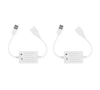Uikdjgu 2X Tuya USB Smart Switch WIFI Controller Universal Breaker Timer Smart Life per Dispositivi USB per Home