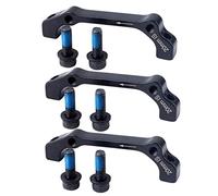 Uikdjgu 3X Disco Adattatore di Montaggio Pinza Freno Anteriore/Post Anteriore 180mm Posteriore 160mm per