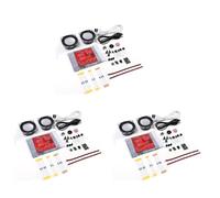 Uikdjgu 3X Kit Altoparlante Bluetooth DIY Mini USB Amplificatore Audio Stereo Domestico Kit Elettronici DIY per Esercitazioni di Saldatura Guscio