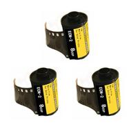 Uikdjgu 3X Pellicola Negativa A Colori ECN-2 da 35 mm Rotolo di Pellicola A Colori per Fotocamera 35 mm 8EXP per 135 Fotocamere NT Pellicola A Colori Type-135 di Alta qualità