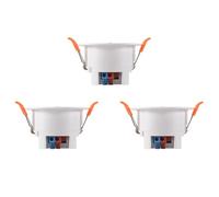 Uikdjgu 3X Sensore di Presenza Umana Tuya ZigBee MmWave con Rilevamento Radar A Microonde di Luminanza Sensore di Movimento PIR Montaggio su