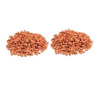 Uikdjgu 400 Pezzi Mini per Paesaggistica in Miniatura Muro di Piccoli per Le Parti del Giardino della Casa delle Bambole, Scala 1/35