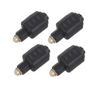 Uikdjgu 4X Mini Adattatore Audio Ottico da 3,5 mm Jack Femmina A Spina Toslink Digitale per Amplificatore