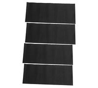 Uikdjgu 4X Scooter Acquatico Antiscivolo Pavimentazione Marina Foglio Sintetico nel Schiuma Eva 37X92cm Jet-Ski Nero Tavola da Surf Tappeto per Moto d'Acqua Sci Slip