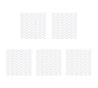 Uikdjgu 50 Strisce 300 Vasi Vasi di Vuoti Tazza di Bianca Striscia Contenitori di Stoccaggio di Pittura Forniture per Aula