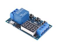 Uikdjgu -521 Digital Time Delay 1 Way Relay Trigger Cycle Timer Delay Switch Circuit Board Timing Control Module