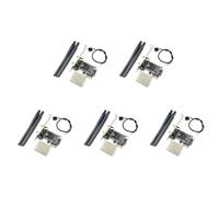 Uikdjgu 5X Adattatore Convertitore da Scheda Wireless NGFF M2 Un PCI-e Pcie Desktop Bluetooth con 10 Antenne AC per AX200 9260AC 8265NGW