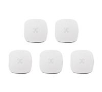 Uikdjgu 5X Tuya ZigBee MmWave Sensore di Presenza Umana con Rilevamento Radar A Microonde di Luminanza Sensore di Movimento PIR Montaggio A Parete