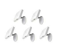 Uikdjgu 5X Tuya Zigbee Rilevatore di Presenza Umana con Supporto Sensore PIR Intelligente per il Corpo Umano Rilevatore di Movimento Radar A Microonde MmWave