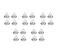 Uikdjgu 60PZ Trasparente Diamante Candy Box per Nozze Scatola Regalo del Partito Scatola Trasparente Contenitore di Plastica Casa del Regalo della Decorazione