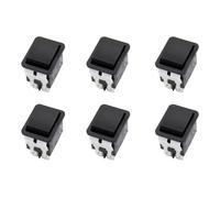 Uikdjgu 6X Interruttore un Bilanciere, Interruttore un Bilanciere Elettrico Industriale HY12-9-3 un 6 Pin con Pulsante 125 V/250 V