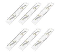 Uikdjgu 6X Righello Parallelo Marino Scale Chiare, Punti di Mappatura per Tirare Righello Parallelo 450 mm, Righello Parallelo per Carte Nautiche per Barca
