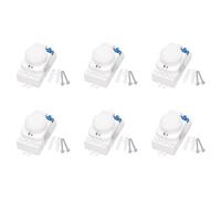 Uikdjgu 6X Rilevatore di Movimento del Corpo 'Interruttore Della Luce del Sensore di Movimento Un 360 Gradi LED Forno Un Microonde da 5,8 GHz