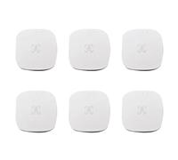 Uikdjgu 6X Tuya ZigBee MmWave Sensore di Presenza Umana con Rilevamento Radar A Microonde di Luminanza Sensore di Movimento PIR Montaggio A Parete