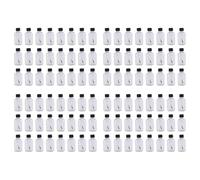Uikdjgu 96 Bottiglie di Colla Vuote nel Plastica con Pennelli Bottiglie di Vuote da 1,7 Oz Colla per Bambini Forniture per Artistico