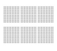 Uikdjgu Bulloni A Testa Svasata A Testa Piatta M3 x 6mm 600 Pezzi