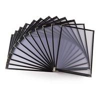 Uikdjgu Confezione da 10 Copertine per Menu - Pagina Singola, 2 Viste, per Carta da 8,5 X 11 Pollici - Copertine per Menu Ristorante