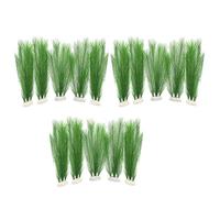 Uikdjgu Decorazioni per Acquari Fish Tank Piante Artificiali di Acqua Verde Realizzate nel Plastica di Tessuti di Seta, per Tutti I Pesci e Gli Animali Domestici 15 Pezzi