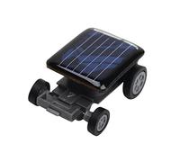 Uikdjgu Di Alta qualita' Piu' Piccola Mini Auto Giocattolo di energia Solare Racer educativo Gadget per Bambini Giocattoli per Bambini Giocattolo di energia Solare Nero