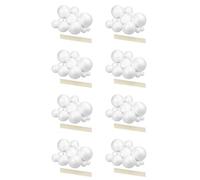 Uikdjgu Kit Progetto Solare, PlanetModel Crafts 112 Palline Sfere di Polistirene di Dimensioni Miste per Progetti Scientifici Scolastici