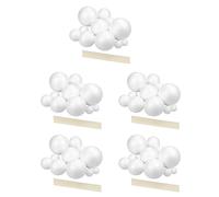 Uikdjgu Kit Progetto Solare, PlanetModel Crafts 70 Palline Sfere di Polistirene di Dimensioni Miste per Progetti Scientifici Scolastici