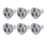 Uikdjgu La Lampadina della Lampada 6X GU10 ha 3 LED Caldo 3W 5W 12V
