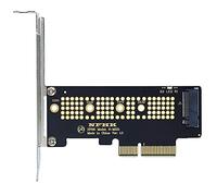 Uikdjgu M.2 NVME SSD Adattatore da NGFF Un PCIE 3.0 X4 Adattatore per Scheda Riser PCIE M2 Supporto 2230 2242 2260 2280 Dimensioni SSD NVMe M.2