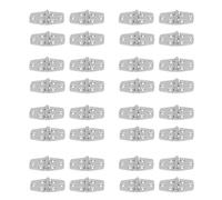 Uikdjgu Marine Cerniera Dello Sportello Cinghia 32 Pezzi per L'Yacht Marino Della Barca 76 X 38 mm di Rafting Che Canta Gli Accessori, Scompartimento Porta Marina Della Barca