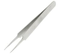 Uikdjgu Mini a punta punta Acciaio inossidabile lucidato dritto 11 cm pinzette