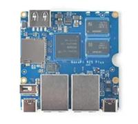 Uikdjgu Mini Router R2S Plus Rockchip RK3328 Doppia Porta Gigabit 1 GB RAM 32 GB EMMC(A)