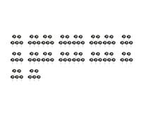 Uikdjgu Movimento 'Orologio, 100 Pezzi Accessori per Il Movimento 'Orologio Al Quarzo SL68 Riparazione di Parti di Ricambio