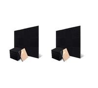 Uikdjgu nel Schiuma Acustica nel Confezione da 48 Insonorizzati nel Schiuma da Studio per Trattamento Acustico Isolanti Acustici nel Schiuma per Studio, Ecc