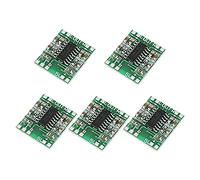 Uikdjgu Scheda Amplificatore al Potenza Digitale da 5 Pezzi, Modulo Audio 2X3W Tipo D PAM8403 Modulo Scheda Amplificatore Audio Digitale DC 5V